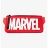 Loungefly Marvel Logo Red Fanny Pack