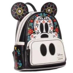 Loungefly Disney Mickey Mouse Dia De Los Muertos Sugar Skull Mini Backpack - Entertainment Earth Exclusive -Loungefly 3f8a24237ad046bfb3db279b8cd6eecf