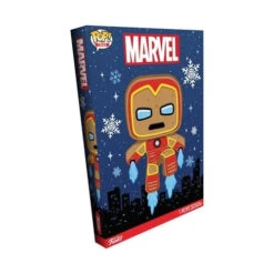 LOUNGEFLY Funko Boxed Tee Marvel Holiday Gingerbread Ironman Shirt -Loungefly 67e44664edec46718abcdb6b941f1886
