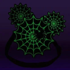 Loungefly Disney Mickey Mouse Spiderweb Mickey Glow-in-the-Dark Crossbody Purse - Entertainment Earth Exclusive 11 Loungefly Disney Mickey Mouse Spiderweb Mickey Glow-in-the-Dark Crossbody Purse - Entertainment Earth Exclusive -Loungefly 730cf692ed604898ae6a1fbe2624af8a