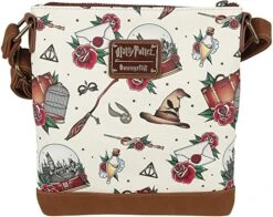Loungefly Harry Potter Tattoo All-Over Print Passport Crossbody Bag -Loungefly 81djxqLjUKL. AC UX575