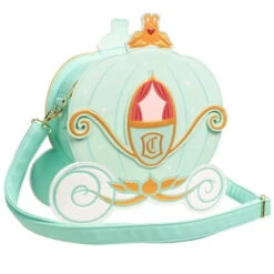 LOUNGEFLY Cinderella Reversible Pumpkin Carriage Crossbody Purse - Entertainment Earth Exclusive -Loungefly 8ac1a0bcb8204dde8e46f1a2bf67ff80lg