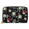 Pop By Loungefly Beetlejuice AOP Ziparound Wallet -Loungefly BTJWA0007 Pop BeetlejuiceAOPZipa