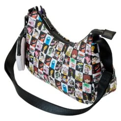 Loungefly Cartoon Network Retro Collage Crossbody With Coin Pouch -Loungefly CNTB0001 LFCARTOONNETWORKRETROCOLLAGECROSSBODYWITHCOINPOUCHQUARTER