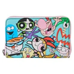 Loungefly Cartoon Network Retro Collage Ziparound Wallet