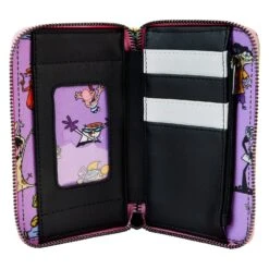 Loungefly Cartoon Network Retro Collage Ziparound Wallet -Loungefly CNWA0001 LFCARTOONNETWORKRETROCOLLAGEZIPAROUNDWALLET1004INSIDE