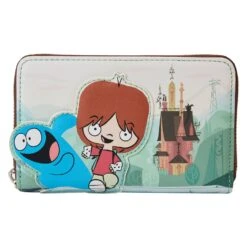 Loungefly Cartoon Network Fosters Home For Imaginary Friends Mac And Blue Ziparound Wallet