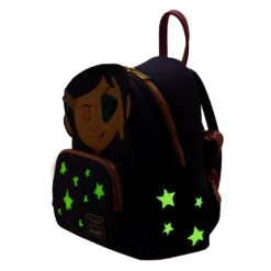 Loungefly Laika Coraline Stars Cosplay Mini Backpack -Loungefly COBK0023 LFLAIKACORALINESTARSCOSPLAYMINIBKPK 008 SIDEGLOW