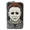 Loungefly Halloween Michael Myers Ziparound Wallet -Loungefly COMWA0001 LFCIHALLOWEENMICHAELMYERSZIPAROUNDWALLET3417FRONT