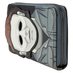 Loungefly Halloween Michael Myers Ziparound Wallet -Loungefly COMWA0001 LFCIHALLOWEENMICHAELMYERSZIPAROUNDWALLET3418SIDE