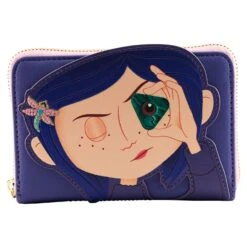 Loungefly Laika Coraline Stars Cosplay Ziparound Wallet