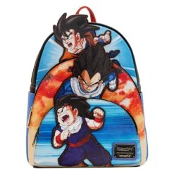 Loungefly Dragon Ball Z Triple Pocket Mini Backpack