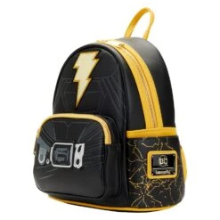 Loungefly DC Comics Black Adam Light Up Cosplay Mini Backpack -Loungefly DCCBK0079 LFDCCOMICSBLACKADAMLIGHTUPCOSPLAYMINIBACKPAC0008SIDE