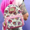 Loungefly Disney Princess Tattoo AOP Mini Backpack
