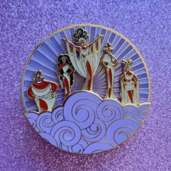 Loungefly Disney Hercules Muses 3" Collector Box Pin