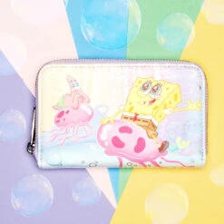 Loungefly Spongebob Pastel Jellyfishing Ziparound Wallet