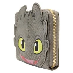 Loungefly Dreamworks How To Train Your Dragon Toothless Cosplay Ziparound Wallet -Loungefly DWWA0004 LFDREAMWORKSHTTYDZIPAROUNDWALLET0036SIDE