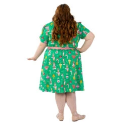 Loungefly Stitch Shoppe Holiday "Laci" Dress -Loungefly DisneyHolidayOrnamentDress Model 7