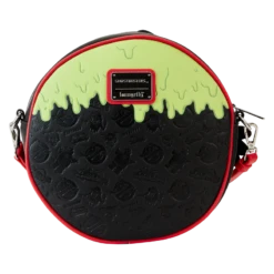 Loungefly Ghostbusters No Ghost Logo Crossbody Bag -Loungefly GBTB0004 LFSONYGHOSTBUSTERSNOGHOSTSLOGOCROSSBODY3276BACK