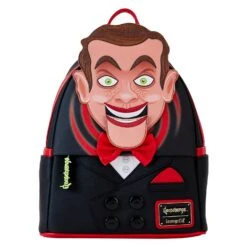 Loungefly Goosebumps Slappy Cosplay Mini Backpack -Loungefly GSBBK0001 LFSONYGOOSEBUMPSSLAPPYCOSPLAYMINIBACKPACK3484MOVEMENT