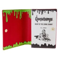 Loungefly Goosebumps Slappy Book Cover Crossbody Bag -Loungefly GSBTB0001 LFSONYGOOSEBUMPSSLAPPYBOOKCOVERCROSSBODY3497DETAIL