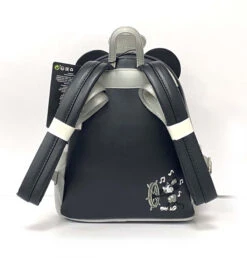 Loungefly Merch Ventures Exclusive Steamboat Willie Cosplay Mini Backpack -Loungefly GetAttachmentThumbnail 8