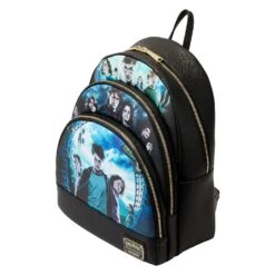 Loungefly Harry Potter Trilogy Series 2 Triple Pocket Mini Backpack 10 Loungefly Harry Potter Trilogy Series 2 Triple Pocket Mini Backpack -Loungefly HPBK0210 LFHARRYPOTTERTRILOGYSERIES2TRIPLEPOCKETMINIBACKPACK0672QUARTER