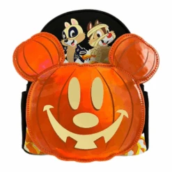 Loungefly Disney Chip N Dale Pumpkin Mini Backpack Exclusive ***PRE-ORDER***