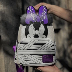 Loungefly Disney Bride Of Frankenstein Minnie Mini Backpack Exclusive ***PRE-ORDER*** -Loungefly IMG 8204