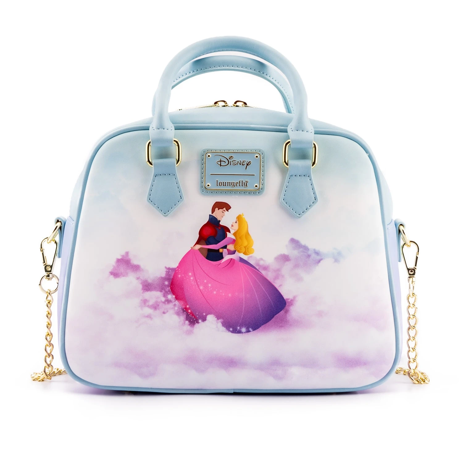 Loungefly Disney Princess Castle Series Sleeping Beauty Crossbody 5 Loungefly Disney Princess Castle Series Sleeping Beauty Crossbody - Image 3