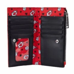 Loungefly Disney Mickey And Minnie Valentines Flap Wallet -Loungefly IMG 6911