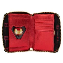 Pop By Loungefly Marvel Iron Man Head Ziparound Wallet -Loungefly IronmanWallet 3