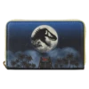 Loungefly Jurassic Park 30th Anniversary Dino Moon Glow Ziparound Wallet -Loungefly JurassicPark30thAnniversaryDinoMoonGlowZipAroundWallet hi res