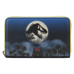 Loungefly Jurassic Park 30th Anniversary Dino Moon Glow Ziparound Wallet