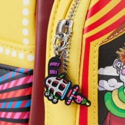 Loungefly Killer Klowns From Outer Space Mini Backpack -Loungefly KKLBK0001 LFMGMKILLERKLOWNSFROMOUTERSPACEMINIBACKPACK2862ZIPPER