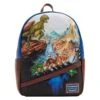 Loungefly Universal Land Before Time Poster Mini Backpack -Loungefly LBTBK0001 LFLANDBEFORETIMEPOSTERBACKPACK0059FRONT
