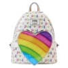 Loungefly Lisa Frank Rainbow Heart Mini Backpack With Waist Bag