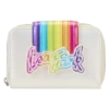 Loungefly Lisa Frank Rainbow Logo Ziparound Wallet -Loungefly LisaFrankRainbowLogoZipAroundWallet hi res