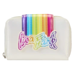 Loungefly Lisa Frank Rainbow Logo Ziparound Wallet
