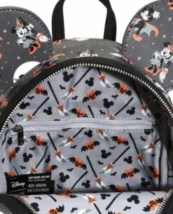 Loungefly Disney Mickey Minnie Halloween Vamp Witch AOP Mini Backpack -Loungefly LoungeflyDisneyMickeyMinnieHalloweenVampWitchAOPMiniBackpack 3