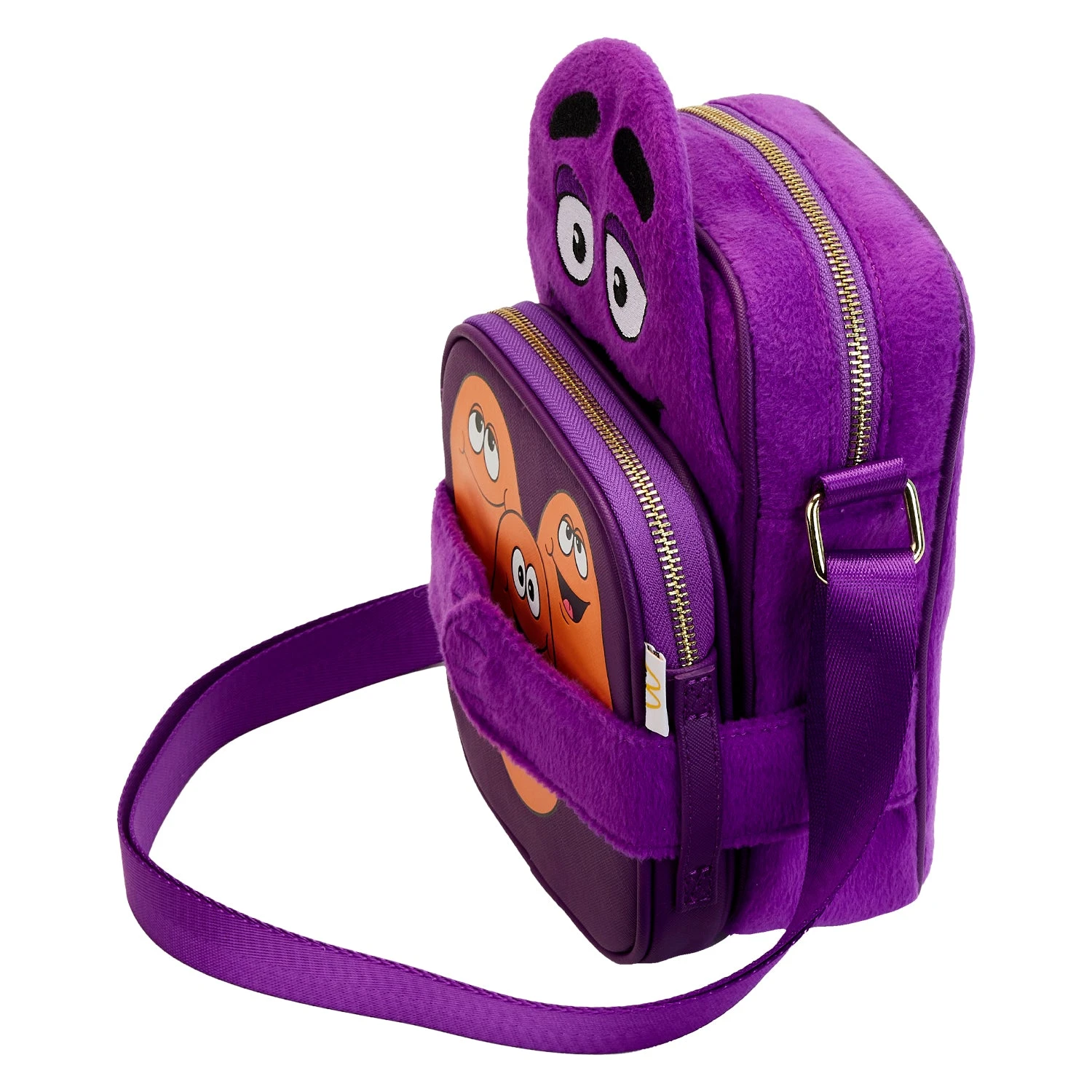 Loungefly McDonalds Grimace Cosplay Crossbuddy Bag 5 Loungefly McDonalds Grimace Cosplay Crossbuddy Bag - Image 3