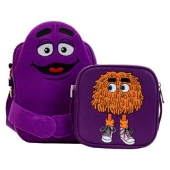 Loungefly McDonalds Grimace Cosplay Crossbuddy Bag 14 Loungefly McDonalds Grimace Cosplay Crossbuddy Bag -Loungefly MCDTB0001 LFMCDONALDSGRIMACCECOSPLAYCROSSBUDDYBAG3210POUCH2