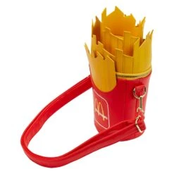 Loungefly McDonalds French Fries Crossbody Bag -Loungefly MCDTB0002 LFMCDONALDSFRENCHFRIESCROSSBODYBAG3238QUARTER