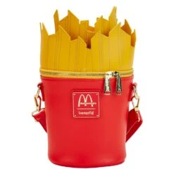 Loungefly McDonalds French Fries Crossbody Bag -Loungefly MCDTB0002 LFMCDONALDSFRENCHFRIESCROSSBODYBAG3240BACK