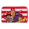 Loungefly McDonalds Ronald And Friends Ziparound Wallet -Loungefly MCDWA0001 LFMCDONALDSRONALDANDFRIENDSZIPAROUNDWALLET3212FRONT