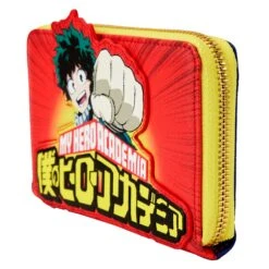 Loungefly My Hero Academia Izuku Punch Ziparound Wallet -Loungefly MHAWA0010 LFMYHEROACADEMIAIZUKUPUNCHZIPAROUNDWALLET2315SIDE