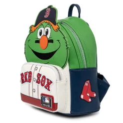 Loungefly MLB Boston Red Sox Wally The Green Monster Cosplay Mini Backpack -Loungefly MLBBK0018 BostonRedSoxWallyCospl 1