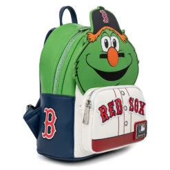 Loungefly MLB Boston Red Sox Wally The Green Monster Cosplay Mini Backpack -Loungefly MLBBK0018 BostonRedSoxWallyCospl 2