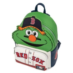 Loungefly MLB Boston Red Sox Wally The Green Monster Cosplay Mini Backpack -Loungefly MLBBK0018 BostonRedSoxWallyCospl 6