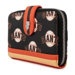 Loungefly MLB SF Giants Logo Wallet 9 Loungefly MLB SF Giants Logo Wallet -Loungefly MLBWA0009 SFGiantsLogo Side